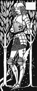 Віньєтка з le morte d'arthur 16
