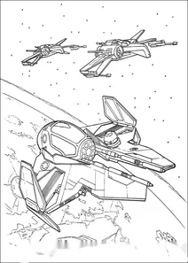 Винищувачі eta-2 та t-65 x-wing
