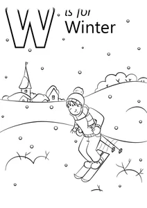 W — зима