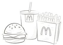 Їжа з mcdonalds