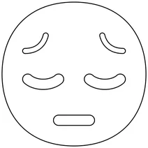 Задумливе обличчя emoji