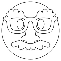 Замасковане обличчя emoji