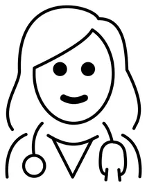 Жінка-медичний працівник emoji