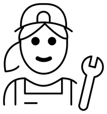 Жінка-механік емодзі