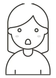 Жінка надувається