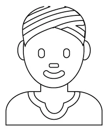 Жінка в тюрбані emoji