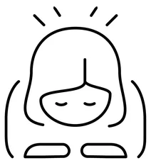Жінка вклоняється emoji