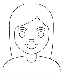 Жінка з червоним волоссям emoji