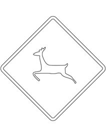 Знак «дикі тварини» (аргентина)