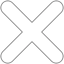 Знак множення (×)