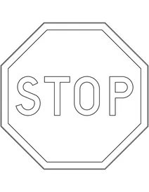 Знак «стоп» — швеція