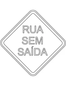 Знак «тупик» (бразилія)