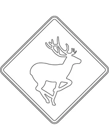 Знак в австралії — олені